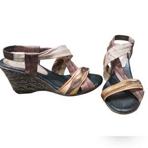 thumbnail image 2 of AQUAZZURA St. Tropez Beaded Leather Slides 2 of 9